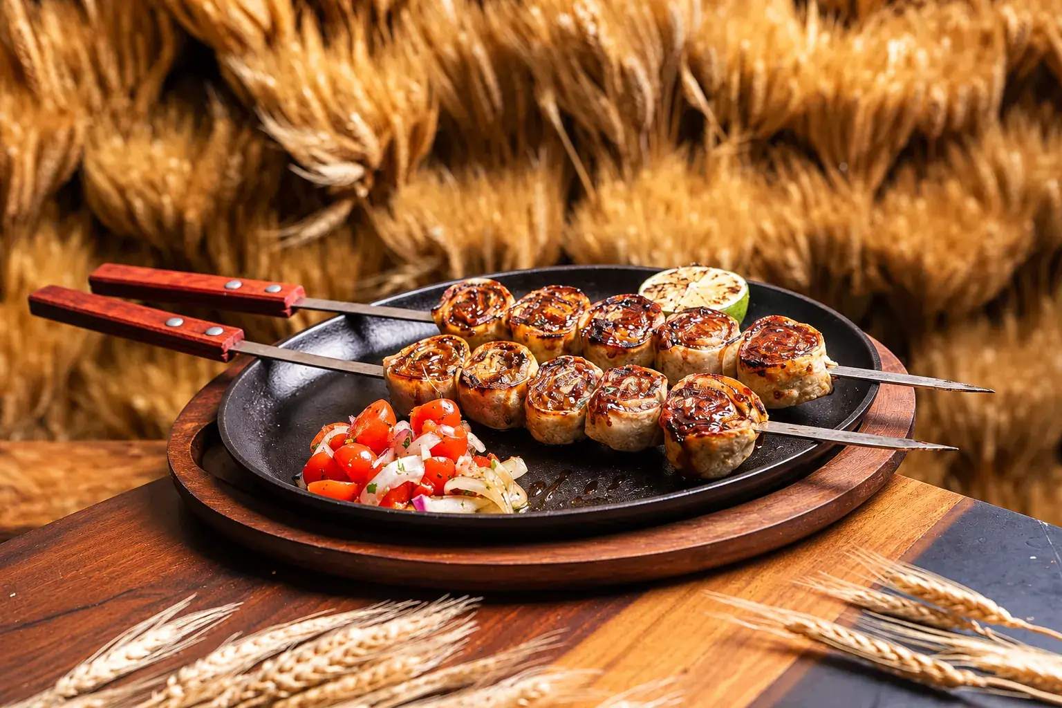Sizzling kosher skewers at BACAR