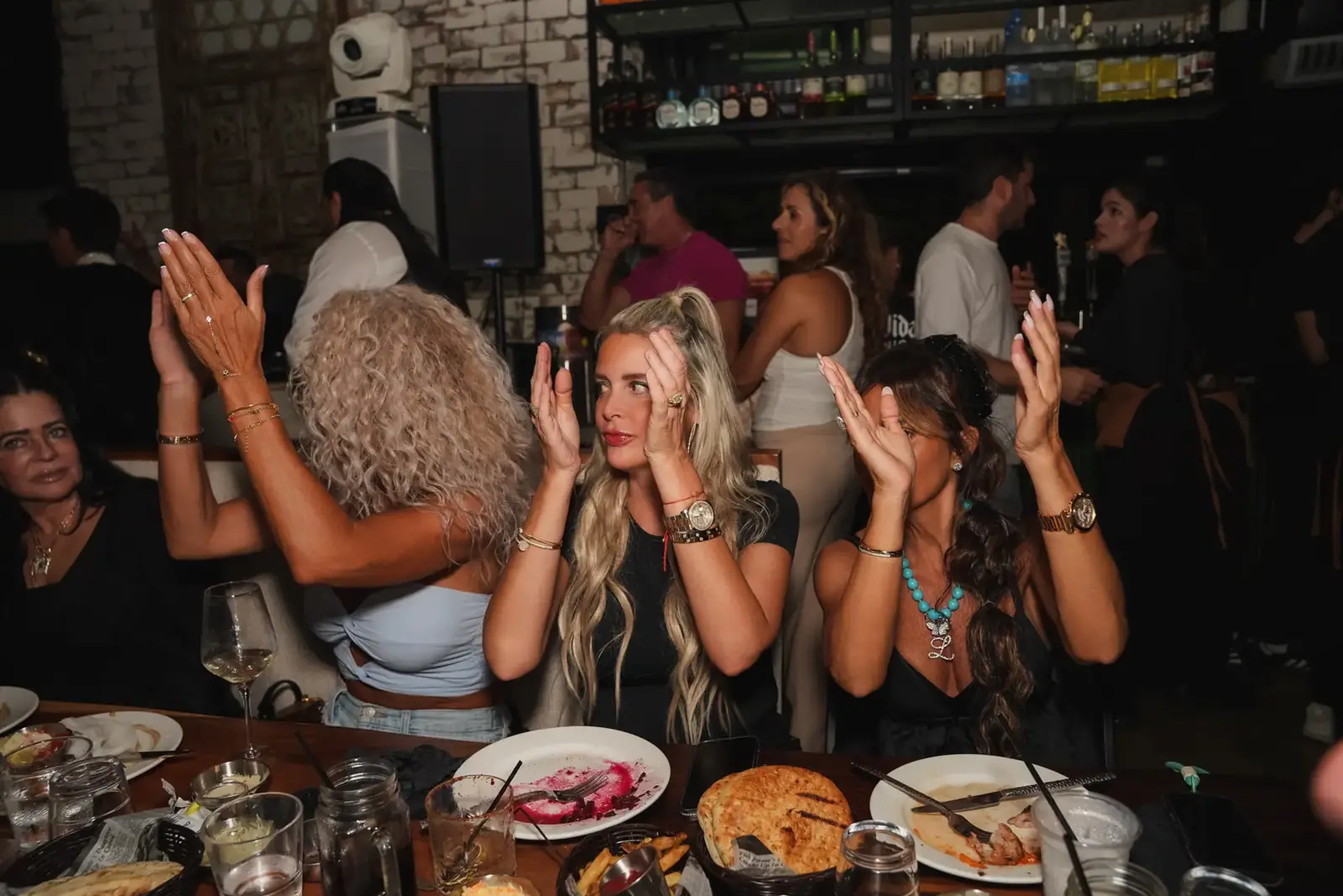 Guests enjoying Taverna Night at BACAR